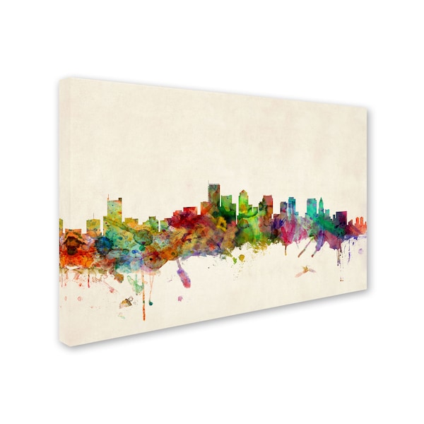 Michael Tompsett 'Boston Massachusetts' Canvas Art,30x47